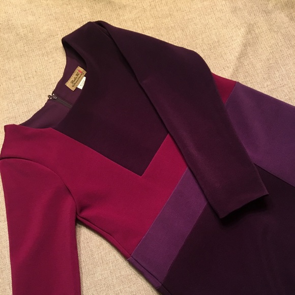 Studio 342 Block Print Dress, Child’s Size 10. - Picture 3 of 7